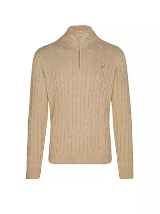 GANT | Troyer Pullover | beige